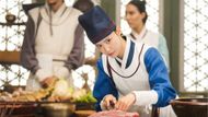 Ji-young decides a Frech dish for round one (Image via tvN)